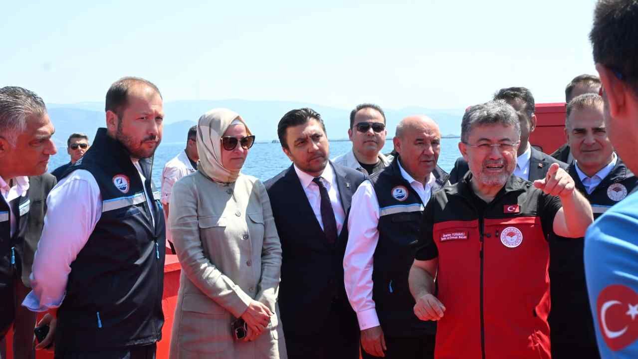 Bakan Yumaklı Milas'ta Su Ürünleri Tesisini İnceledi (1)