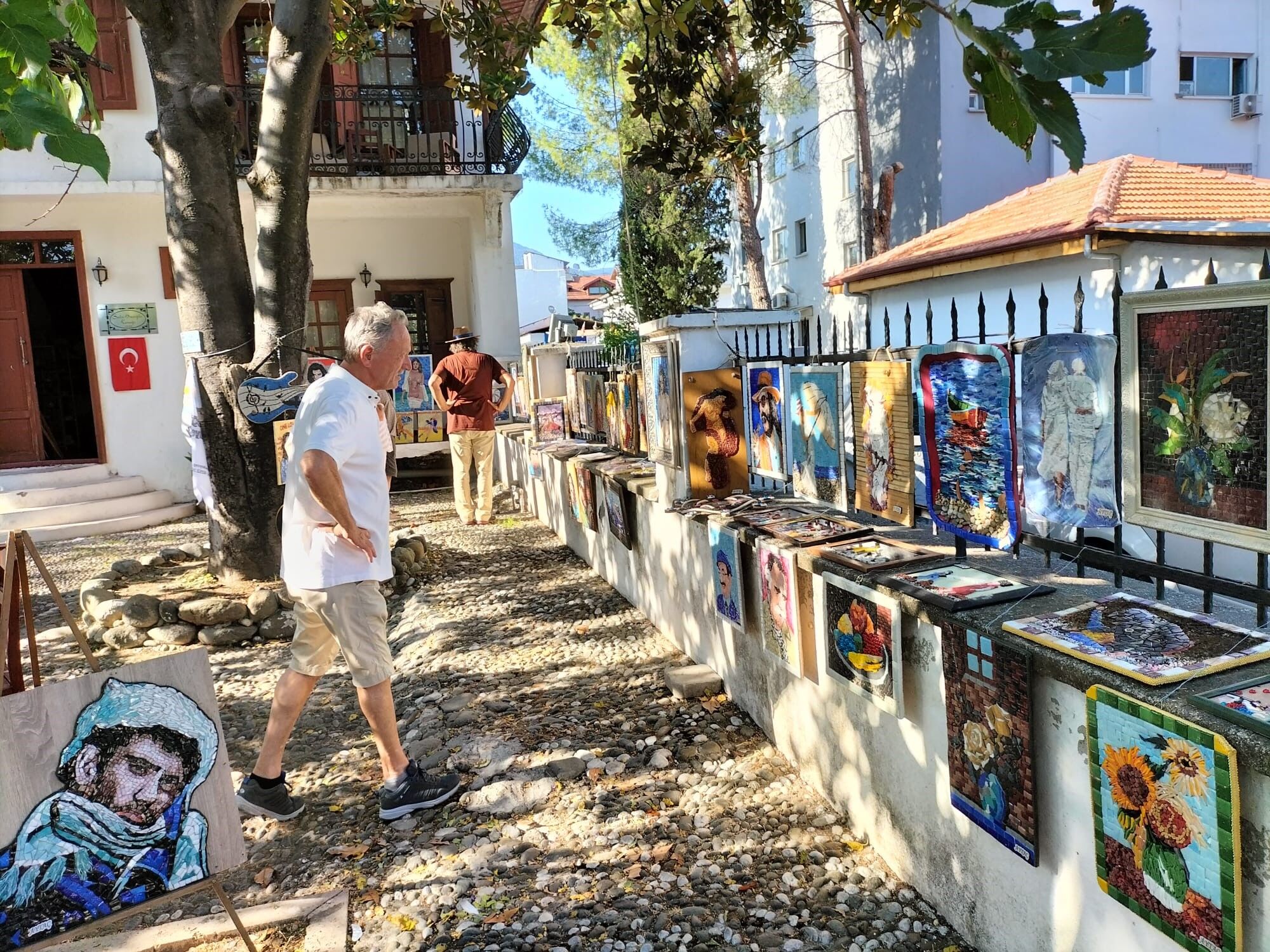Köyceğiz’de Mozaik Sergisi Sanatseverlerle Buluştu (2)