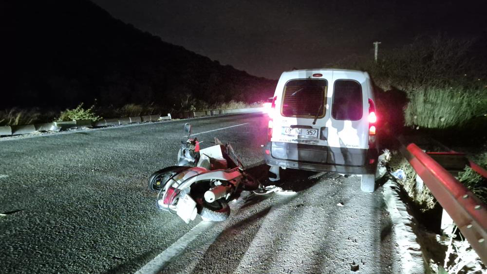 Bodrum’da Kaza Geçiren Motosiklet Sürücüsü Hayatını Kaybetti