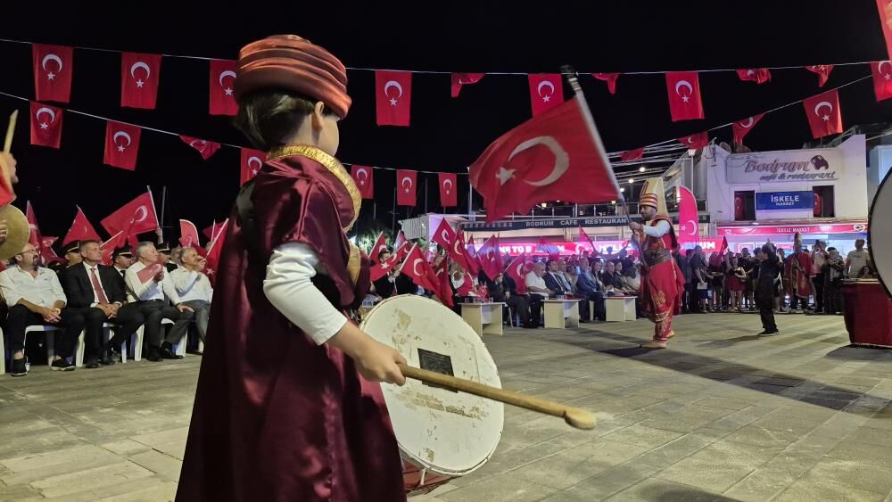 Bodrum’da 15 Temmuz’un 10’Uncu Yılında Milli Birlik Yürüyüşü (2)