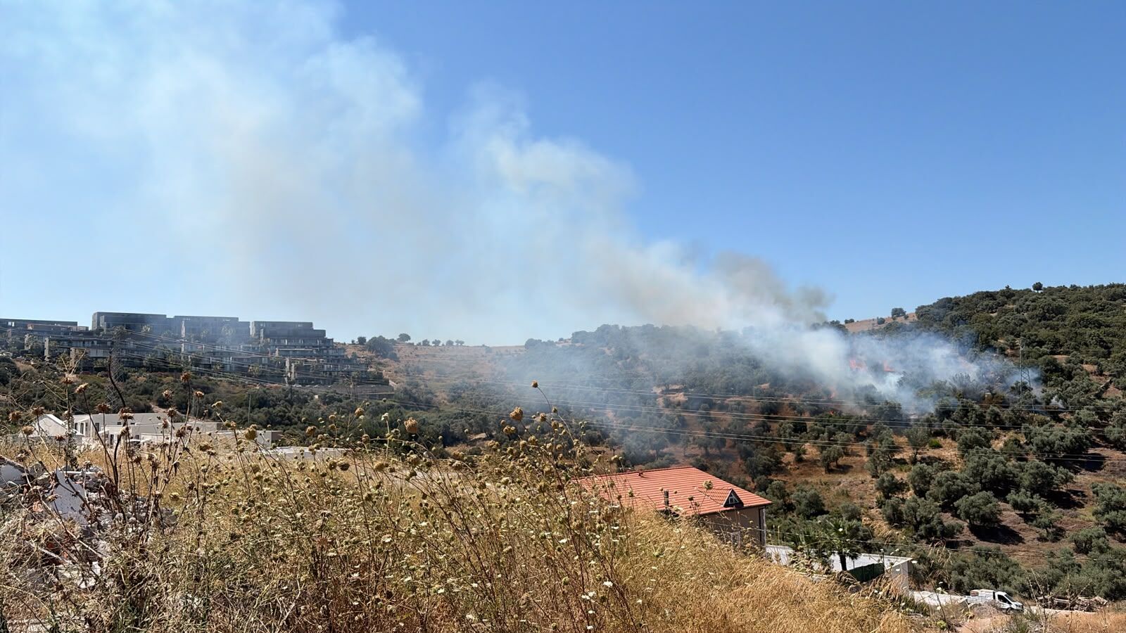 Bodrum'da Elektrik Kaynaklı Duman Paniği (4)