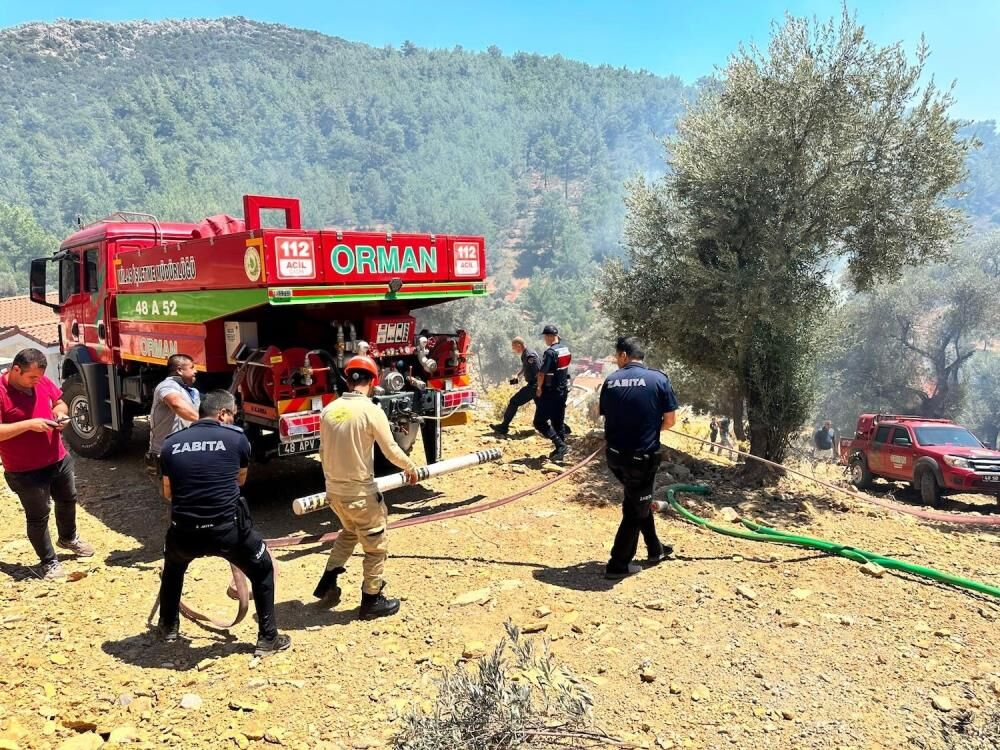 Bodrum Belediyesi Iki Ayda 16 Yangına Destek Verdi (1)