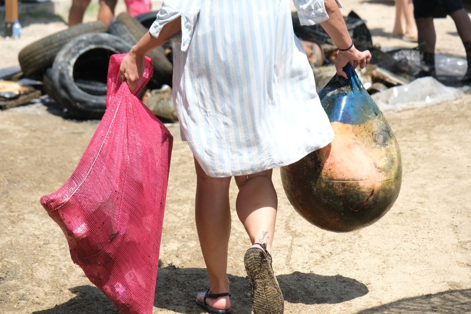 Türkbükü’nde Deniz Dibinden 650 Kilogram Atık Çıkarıldı (2)