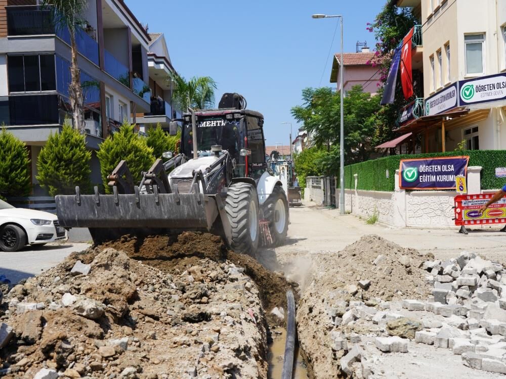 Fethiye’de Eski İçme Suyu Hatları Yenileniyor (2)