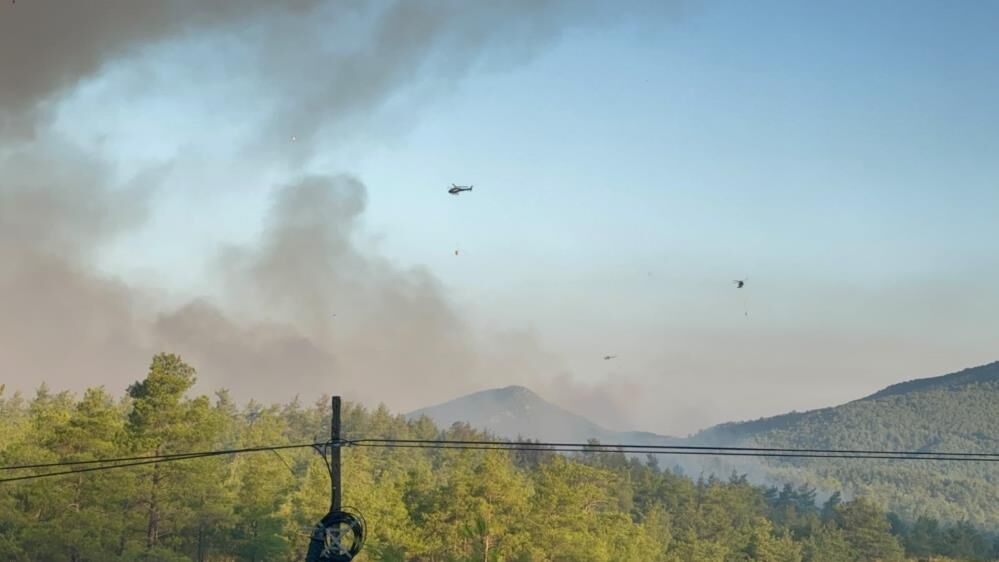 Gün Ağardı, Yangın Uçakları Yeniden Havalandı (3)