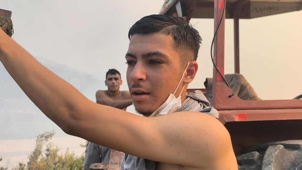 Seydikemer Yangınına Gönüllülerden Destek (1)