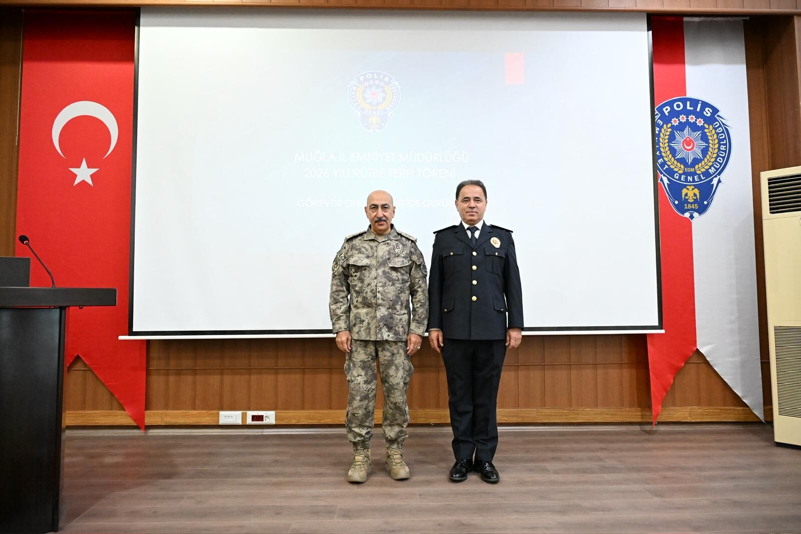 Muğla Emniyeti’nde Rütbe Terfi Töreni (4)