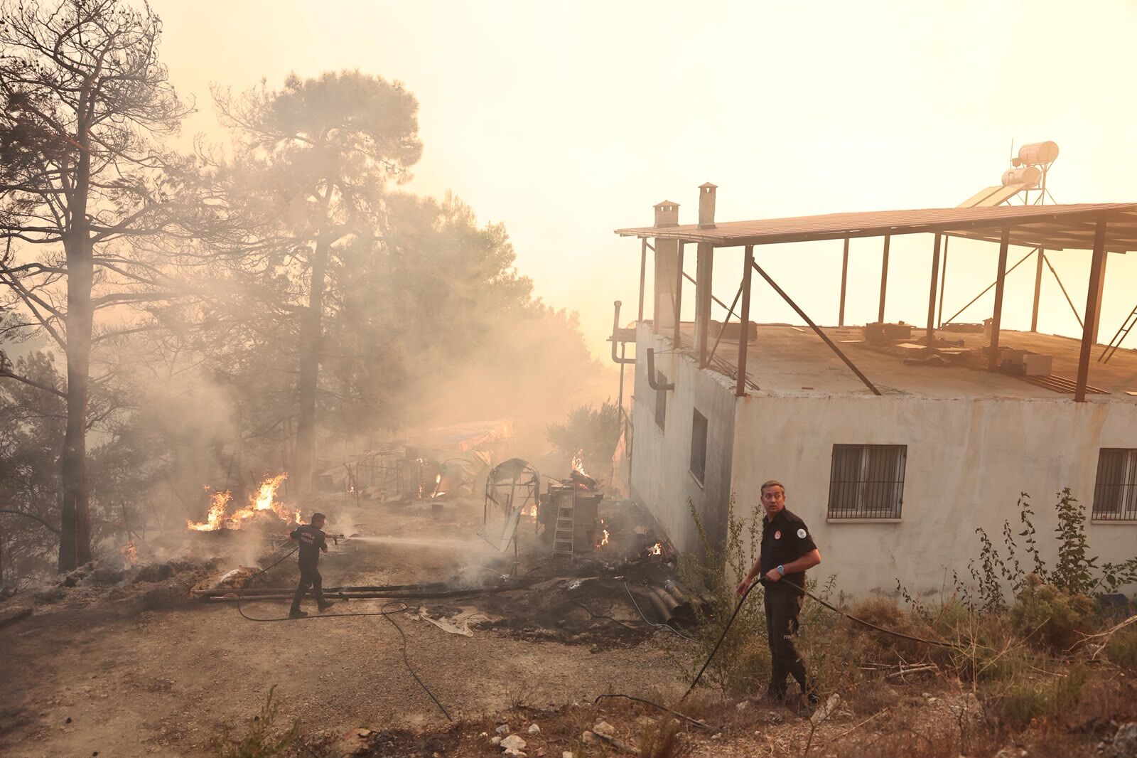 Seydikemer Ve Fethiye’de Yangına Ortak Müdahale (3)