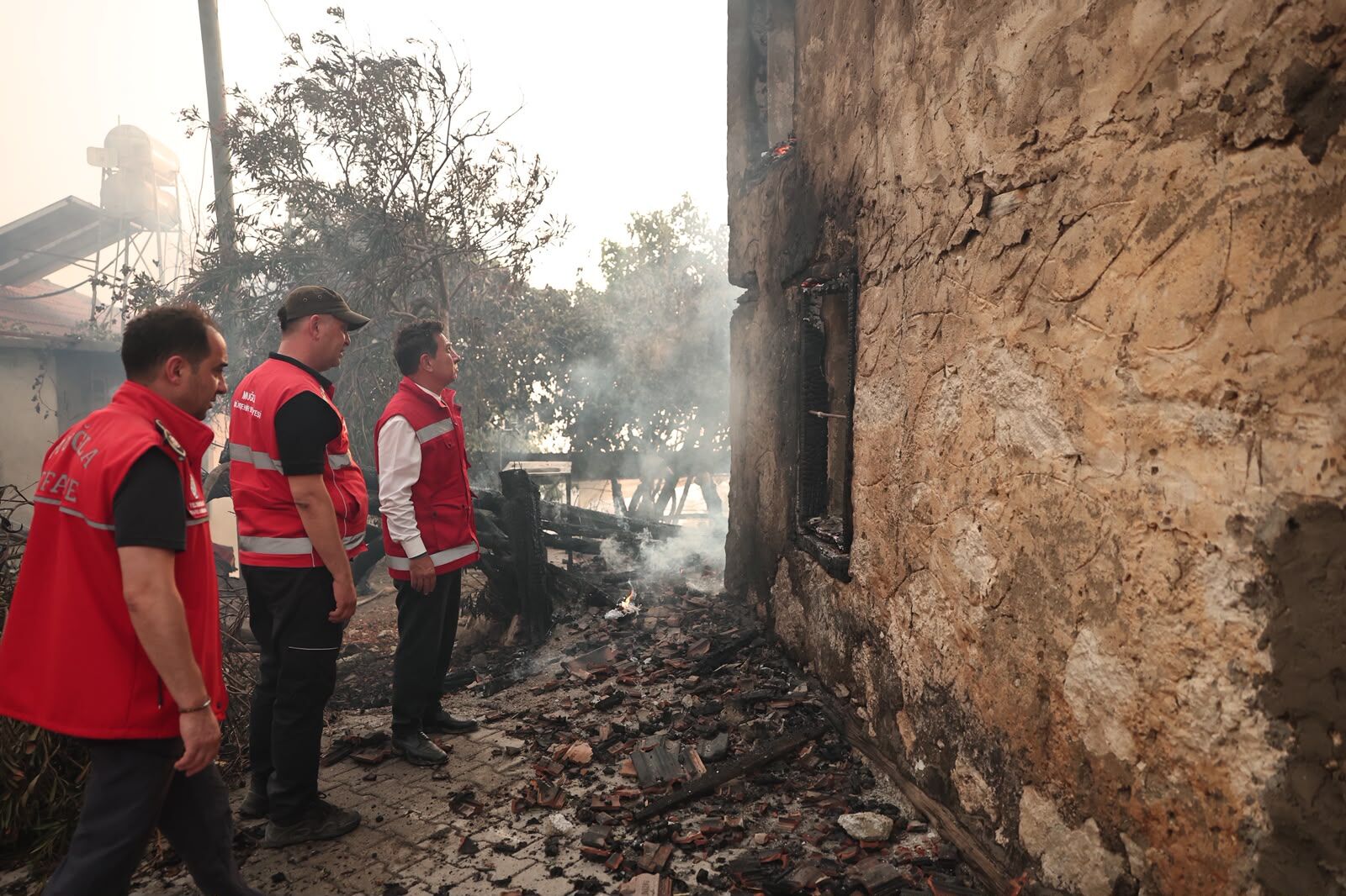 Seydikemer Ve Fethiye’de Yangına Ortak Müdahale (5)