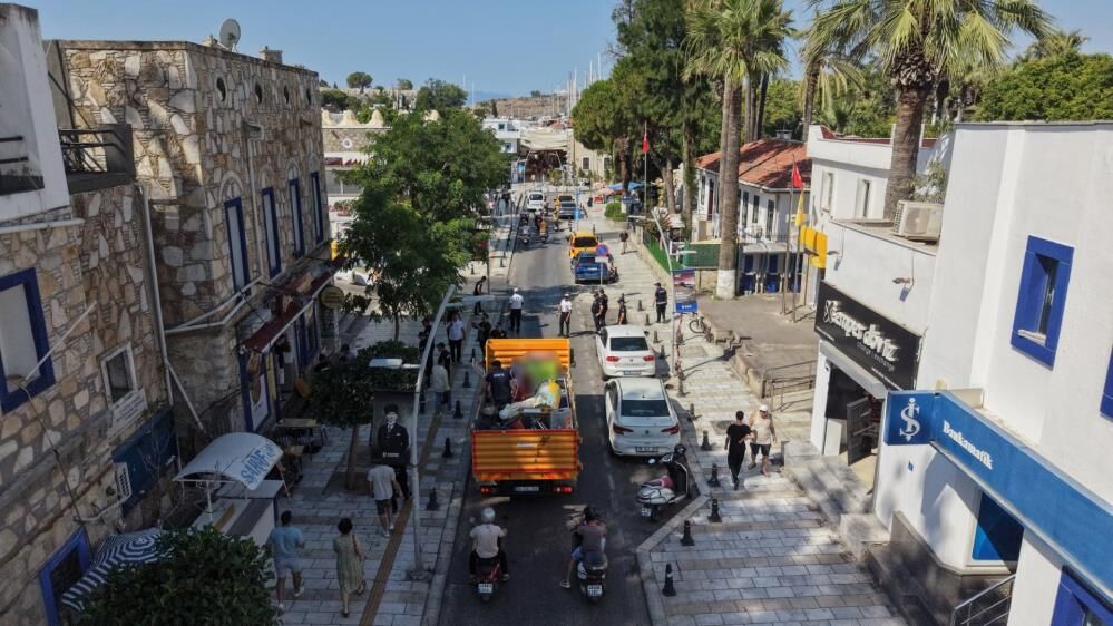 Bodrum’da Kaldırım Ve Yol İşgaline Denetim (2)