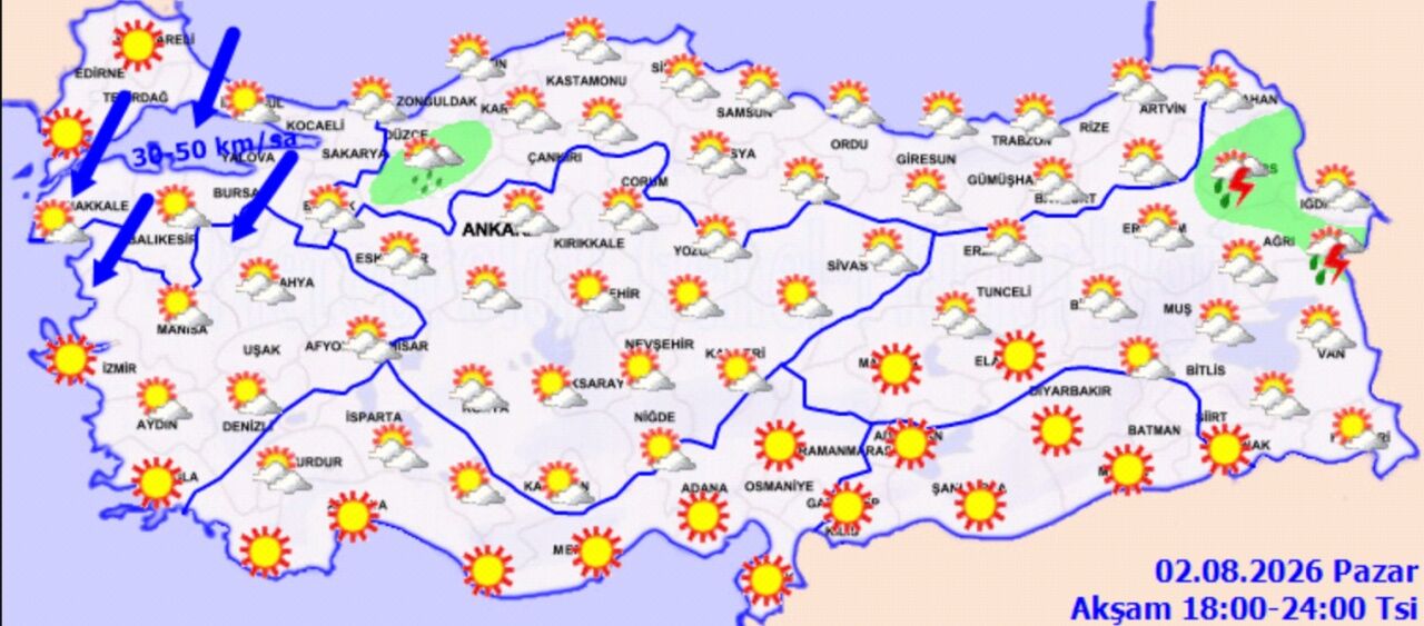 2 Agustos Hava Durumu Bu Bolgelerde Alarm Verildi.jpg1