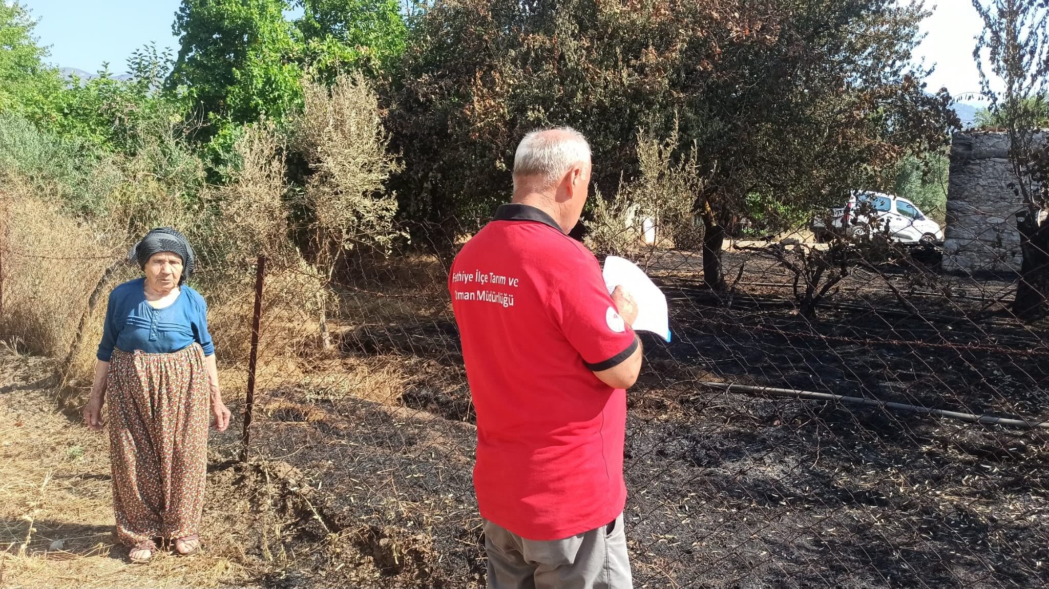 Mugla Orman Yangini Hasar Tespit Calismasi
