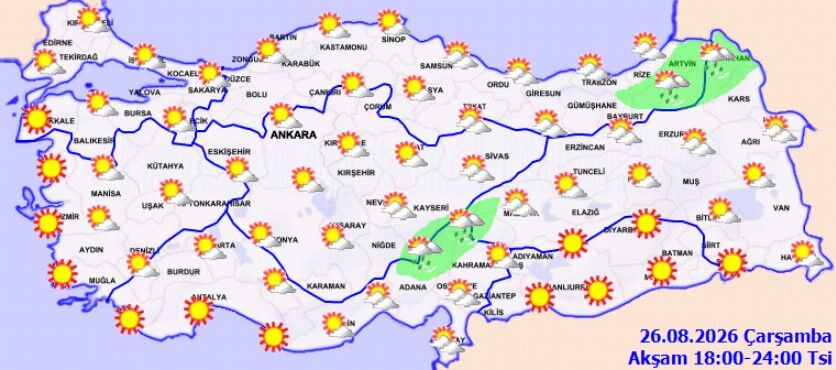Turkiyede Bugun Hava Nasil Olacak Yagis Ve Sicaklik Bir Arada (3)