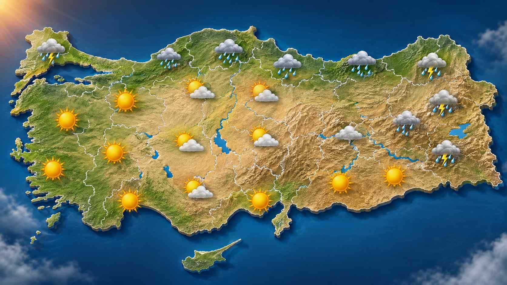 27 Ağustos Perşembe Hava Durumu Yağış Hangi Illerde (5)