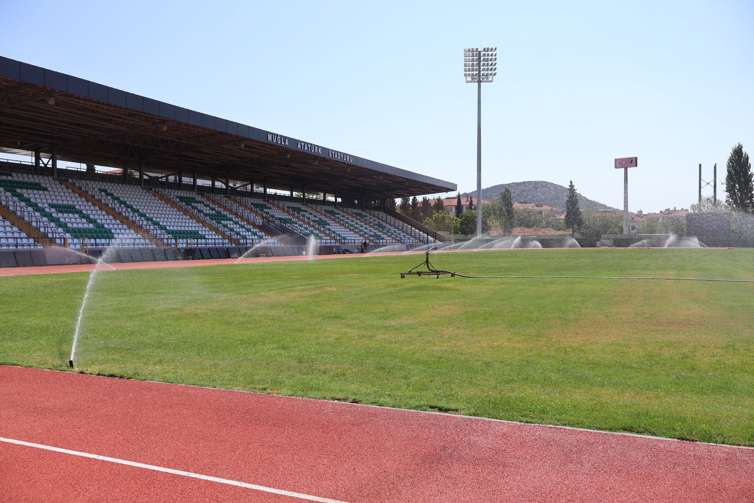 Muğla Atatürk Stadyumu’nda Çalışmalar Devam Ediyor (4)