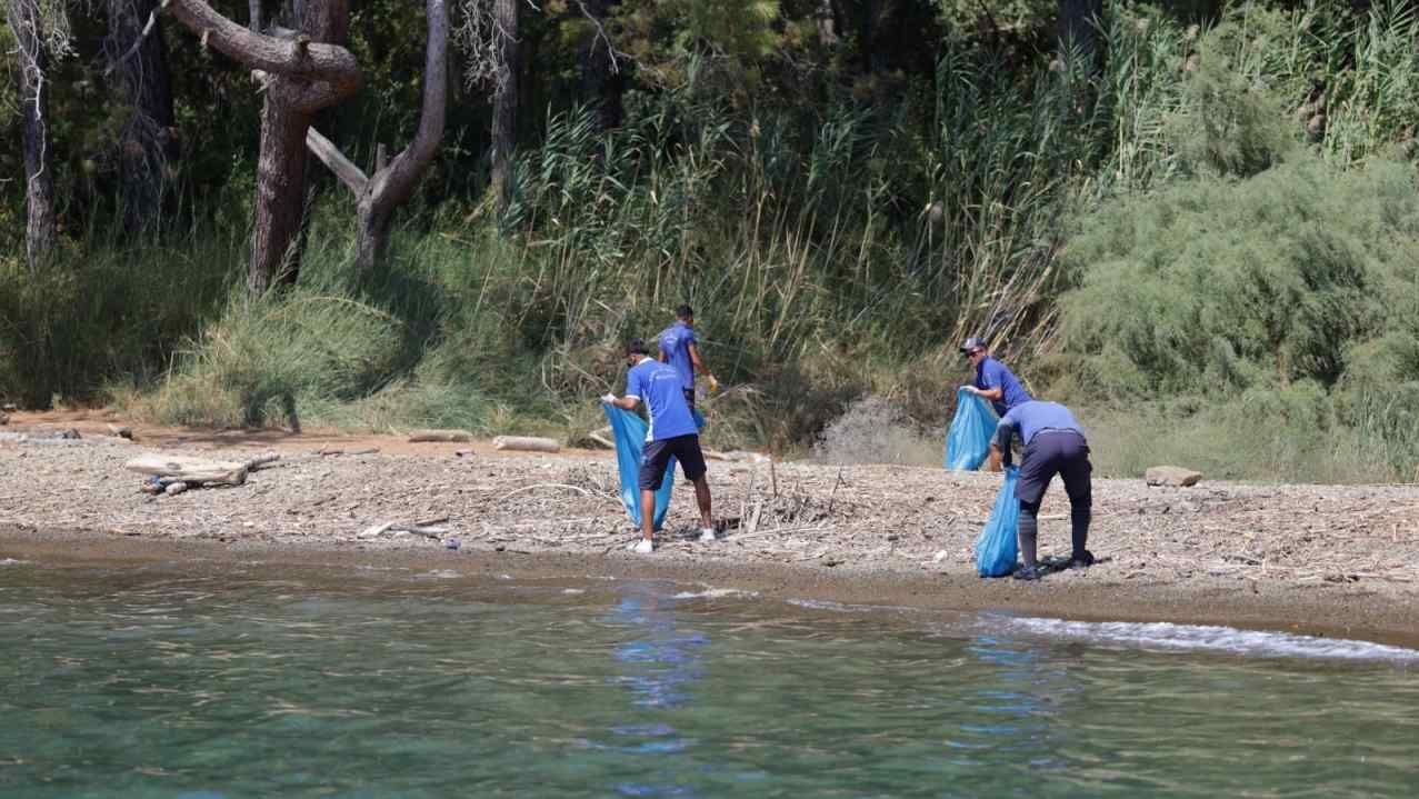 Muğla’nın Koylarından 306 Ton Çöp Toplandı (3)