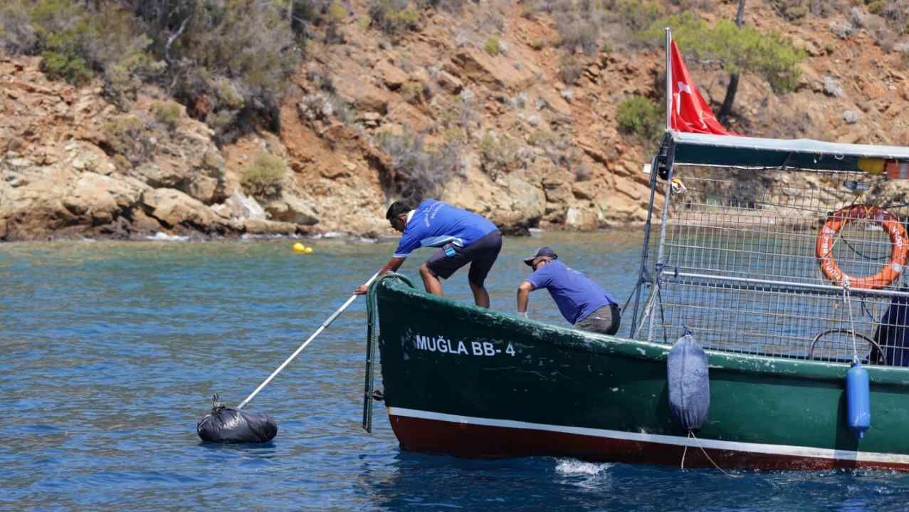 Muğla’nın Koylarından 306 Ton Çöp Toplandı (4)