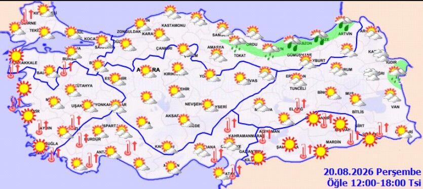 Bugün Hava Nasıl Olacak Türkiye Bugün Kavrulacak (1)
