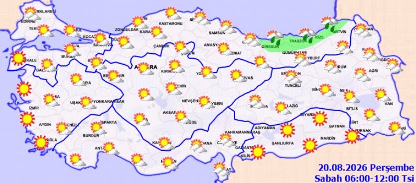 Bugün Hava Nasıl Olacak Türkiye Bugün Kavrulacak (2)