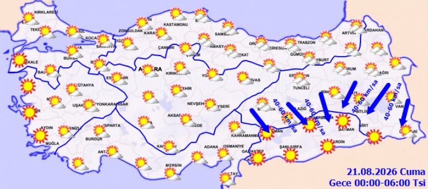 Bugün Hava Nasıl Olacak Türkiye Bugün Kavrulacak (4)