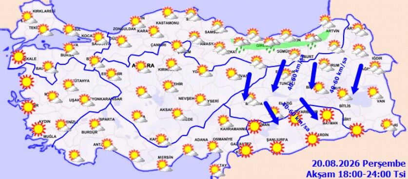 Bugün Hava Nasıl Olacak Türkiye Bugün Kavrulacak (5)
