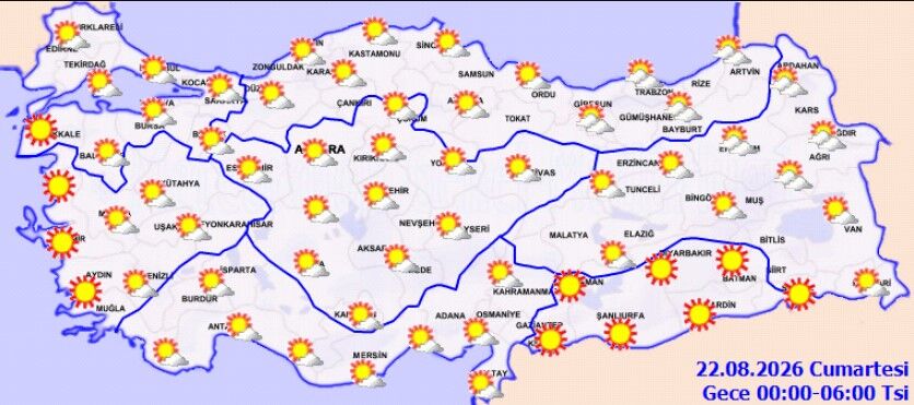 Türkiye’de Sıcaklıklar Yükseliyor! Termometreler 40 Dereceyi Görecek (3)