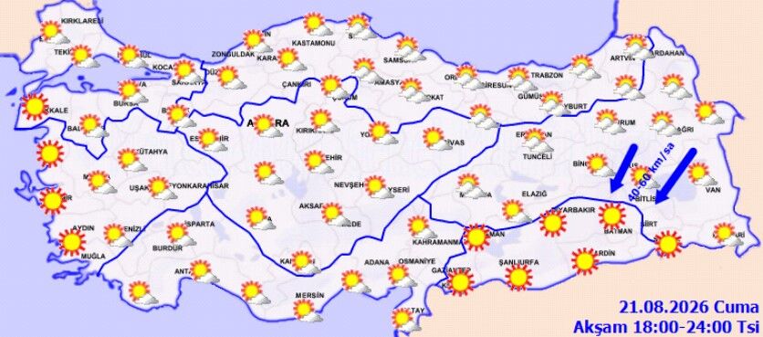 Türkiye’de Sıcaklıklar Yükseliyor! Termometreler 40 Dereceyi Görecek (4)