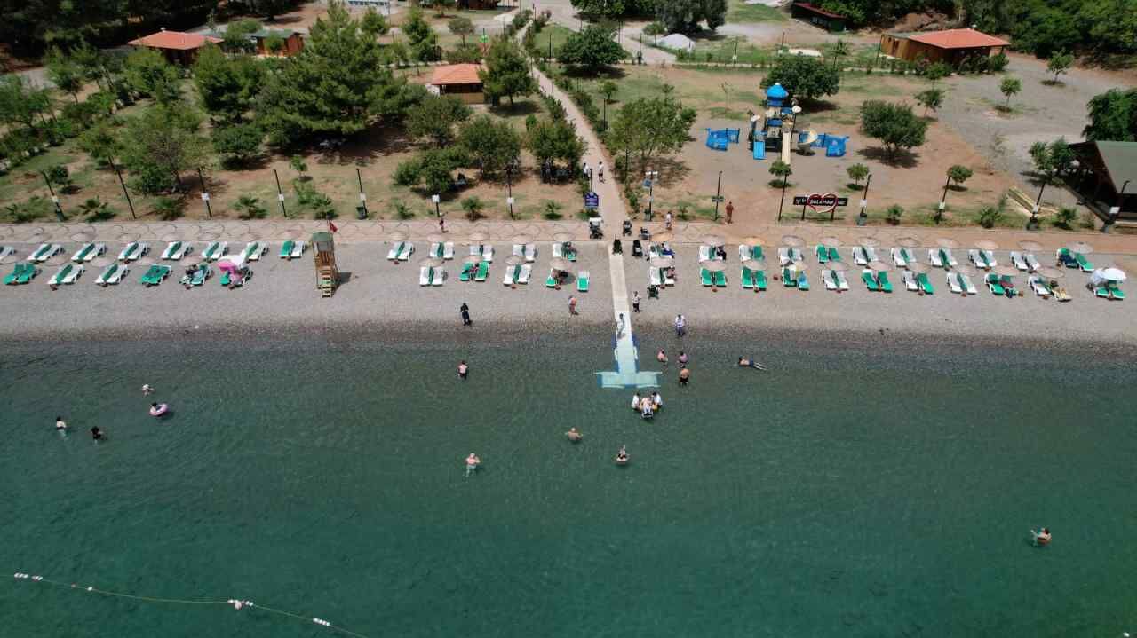 Muğla’da 23 Engelsiz Plaj Engelli Bireylerin Kullanımında (4)