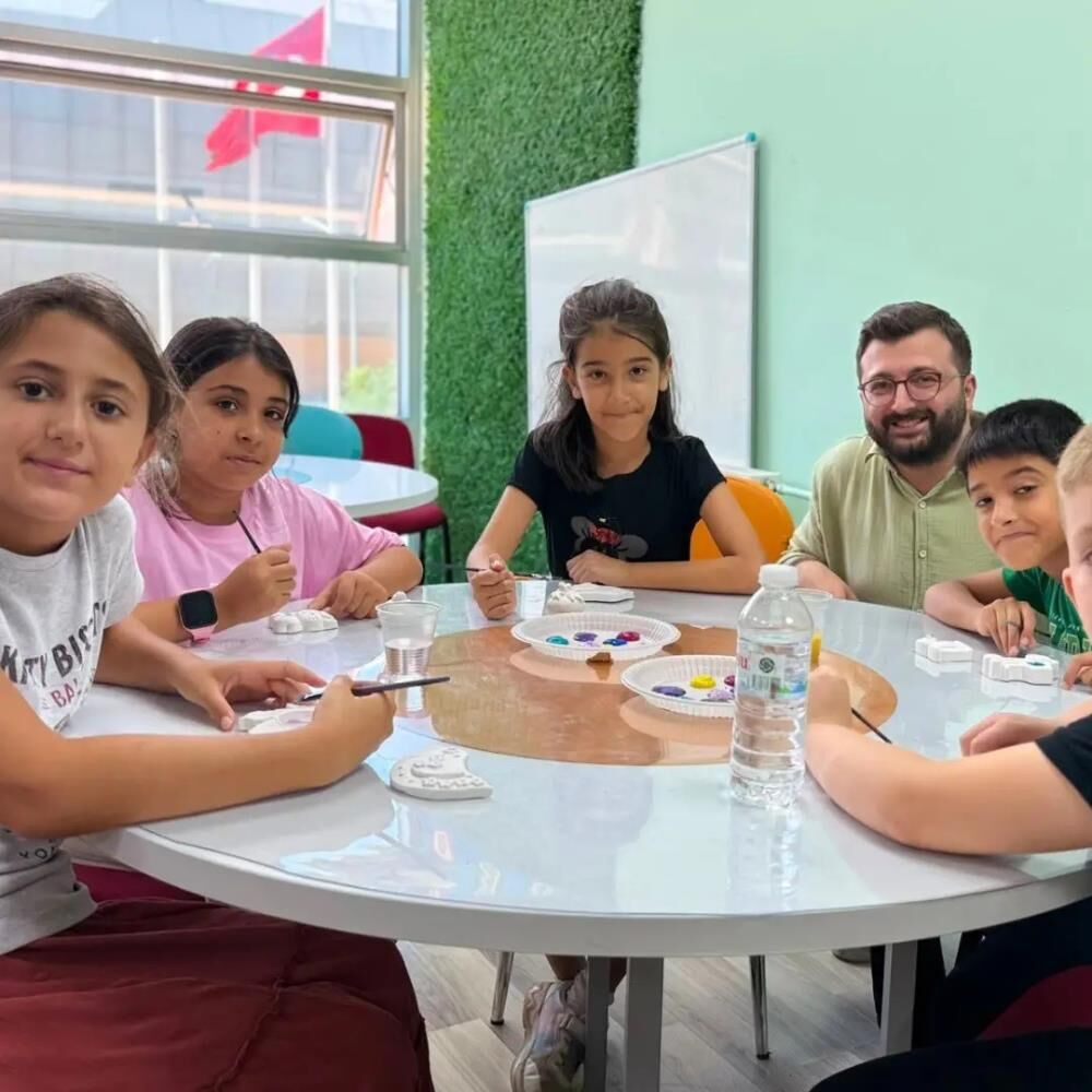 Gençler Yaz Tatilini Sanatla Değerlendiriyor (1)