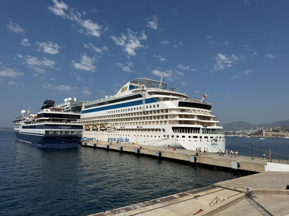 Bodrum’a Iki Kruvaziyerle 2 Bin 746 Yolcu Geldi (3)