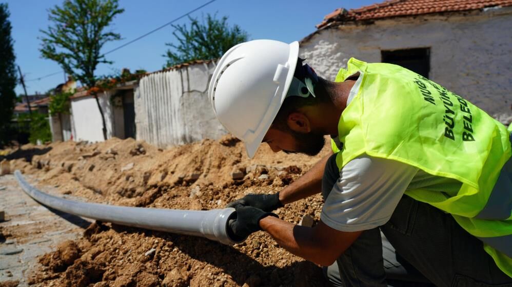 Yerkesik’te Su Sorununa 10 Kilometrelik Hat Yenilemesiyle Neşter (3)