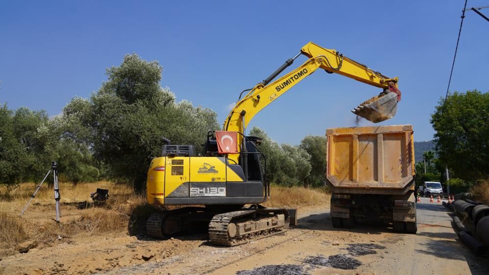 Milas’ta Yıllardır Beklenen Kanalizasyon Yatırımı Başladı (3)