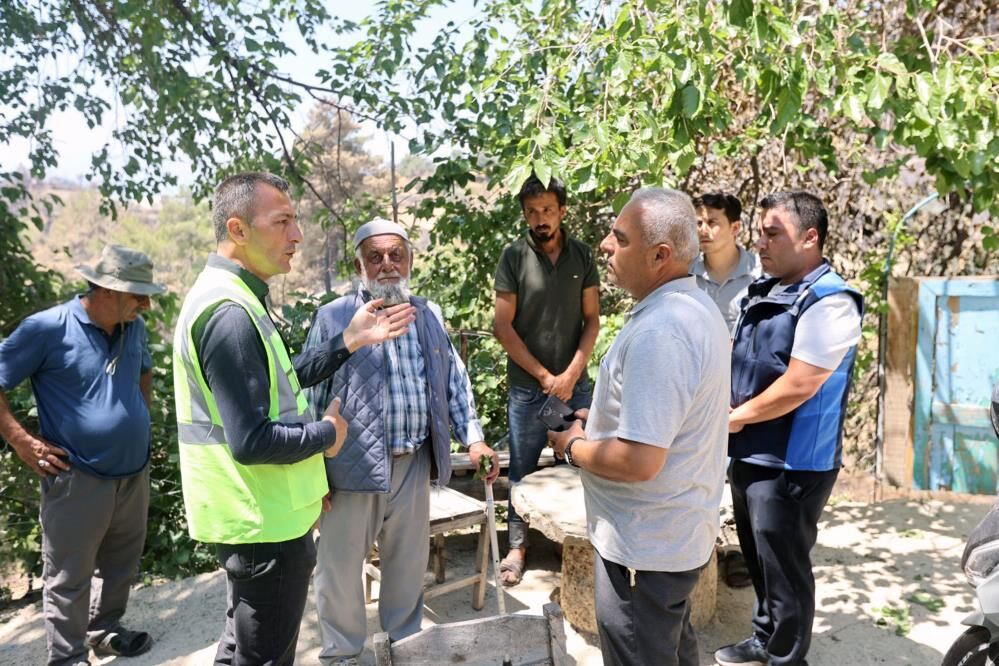 Büyükşehir, Seydikemer’de Yangın Yaralarını Saracak (3)