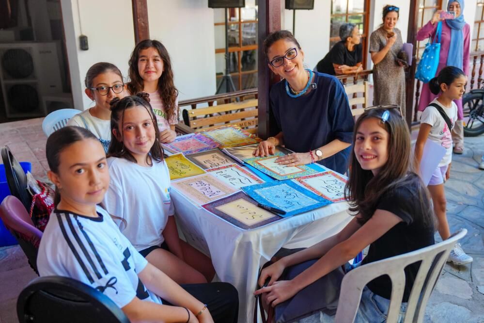 Menteşe’de Çocukların Yaz Kursları Sergiyle Sona Erdi (1)