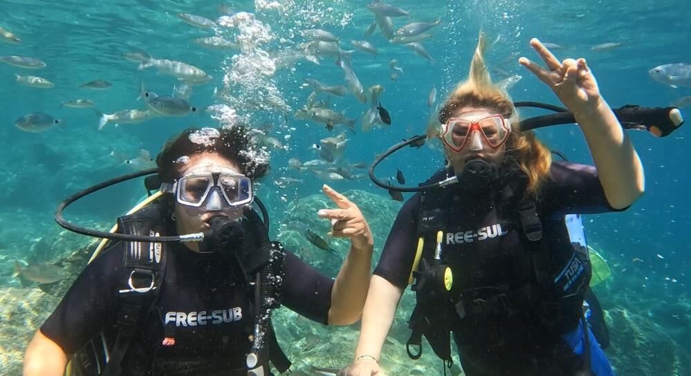 Marmaris’in Su Altı Dünyası Turistleri Büyülüyor (2)