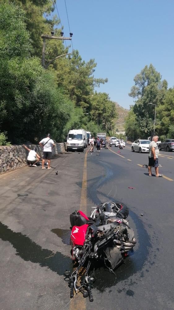 Marmaris’te Feci Kaza 1 Ölü, 1 Ağır Yaralı (2)