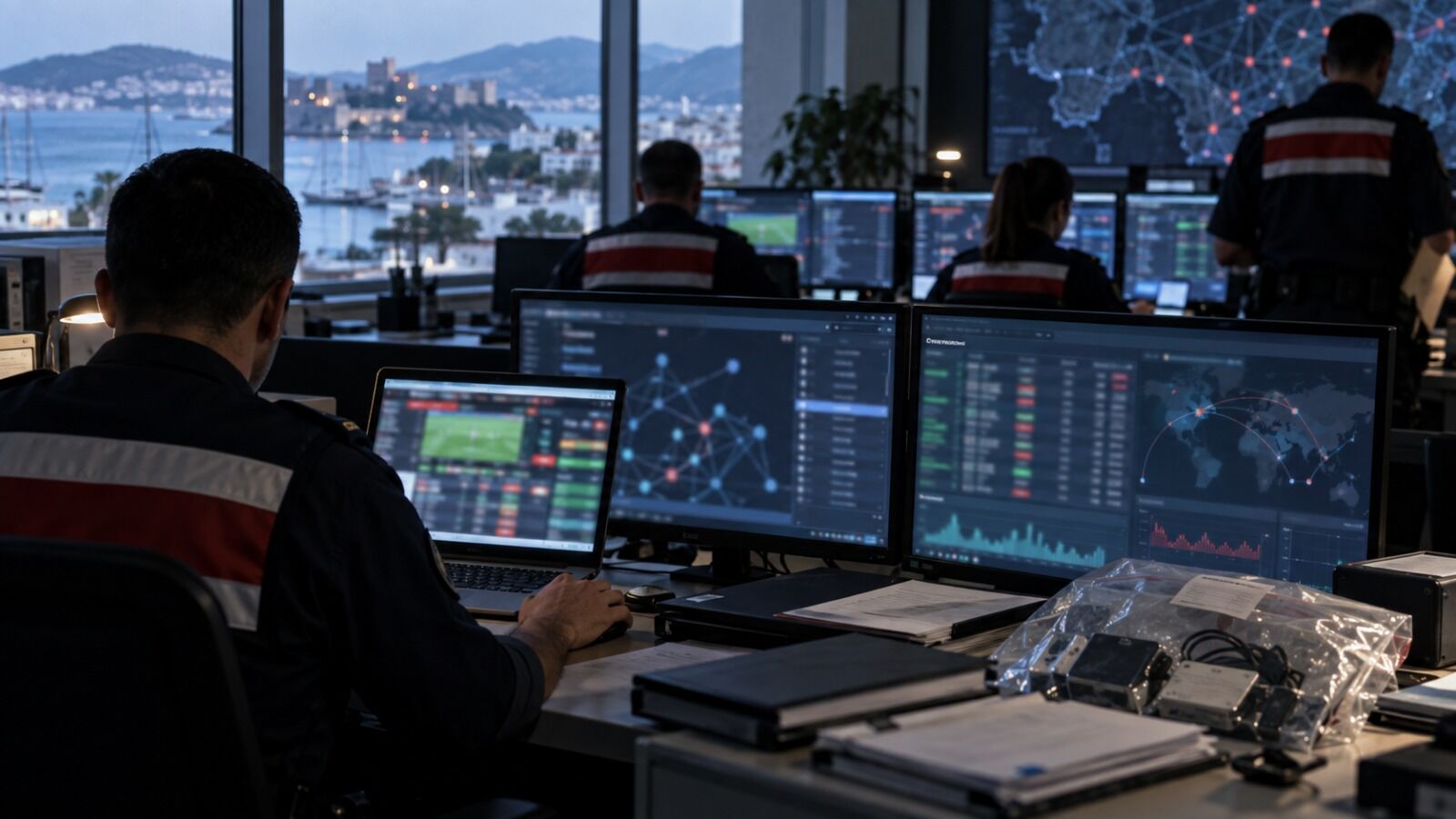 Muğla dahil 8 ilde yasa dışı bahis operasyonu