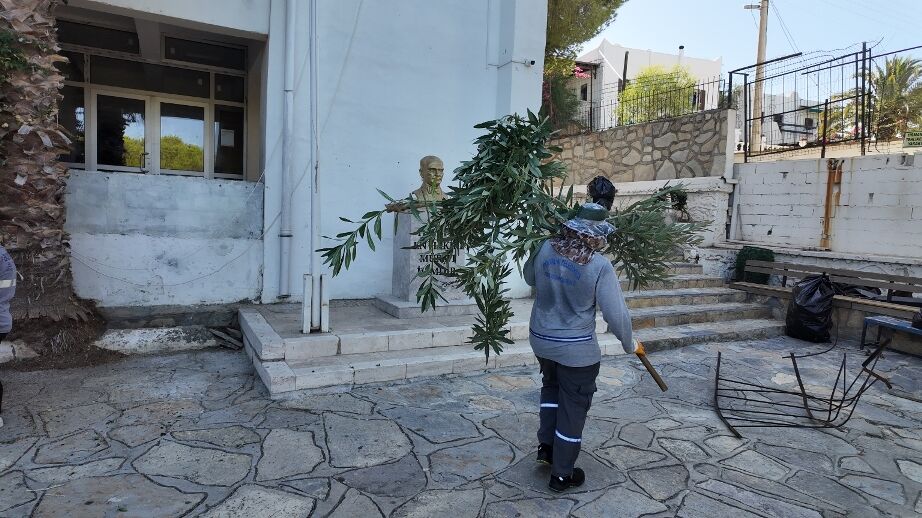 Bodrum’da Okullar Yeni Eğitim Yılına Hazırlanıyor (2)