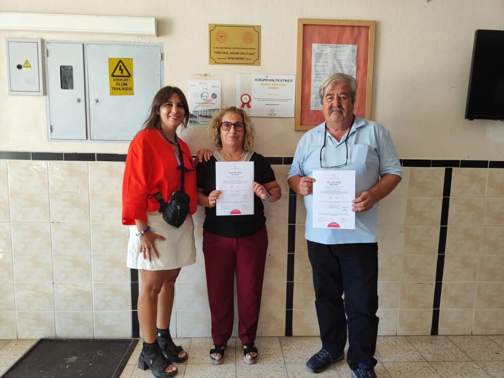 Datça’da 13 Eğitim Kurumuna Okulum Temiz Belgesi (2)
