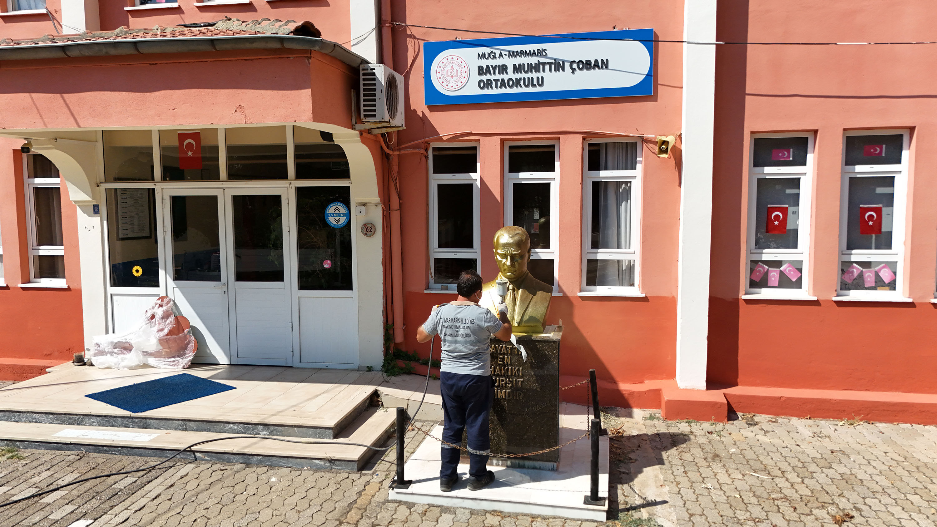 Marmaris’te Devlet Okulları Yeni Döneme Hazırlandı (4)
