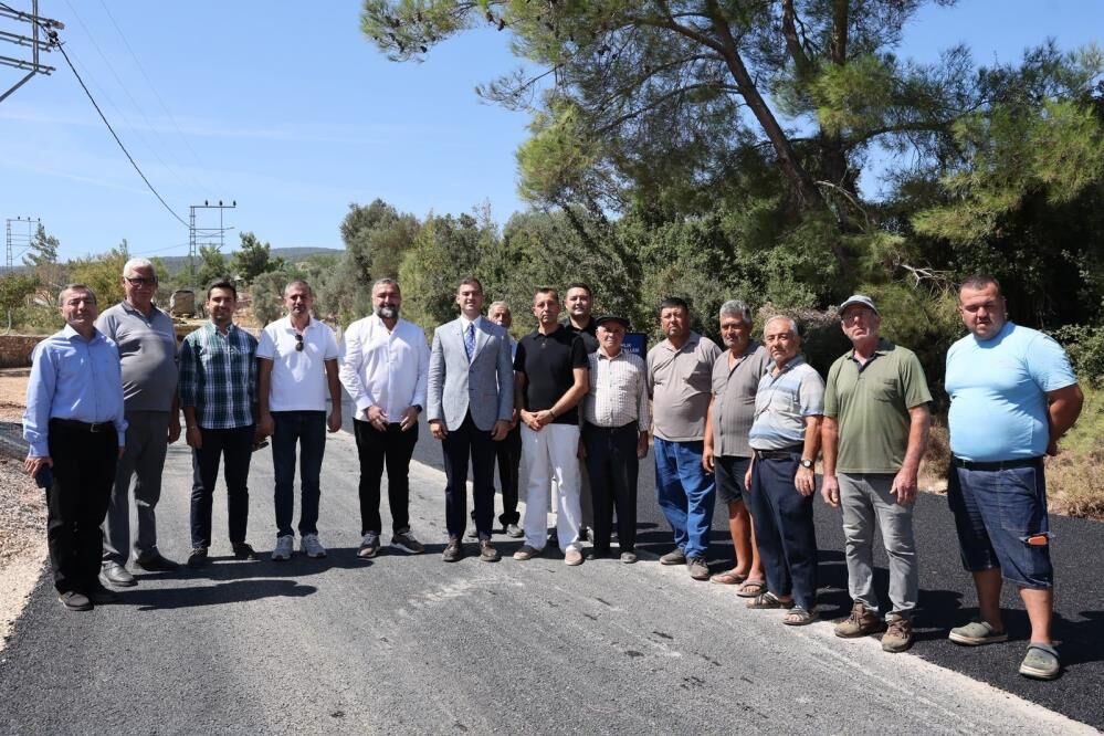 Mandalinci Çamlık’taki Yol Çalışmalarını Inceledi (2)