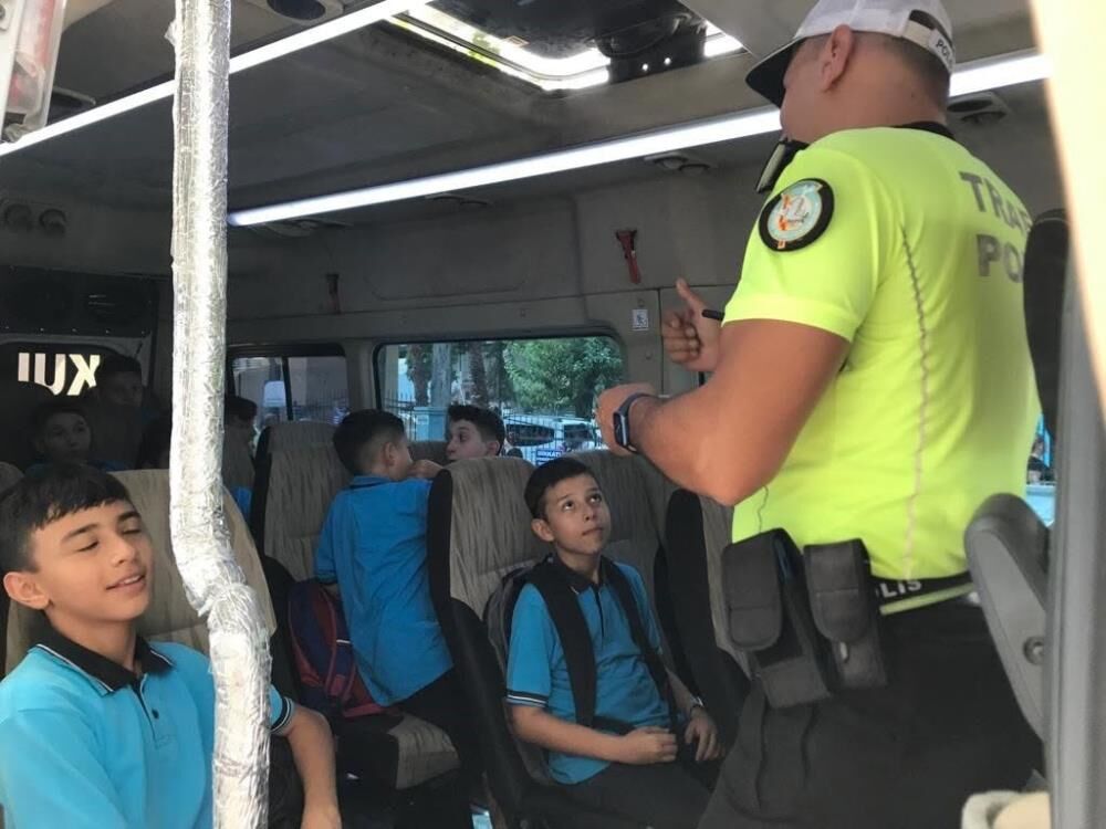 Muğla’da Okul Servisleri Sıkı Denetim Altında (1)