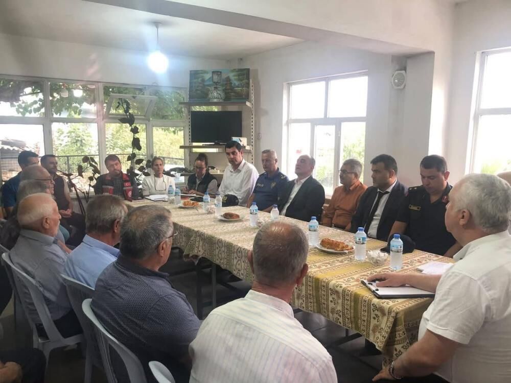 Kaymakam İlhan Kırsal Mahallelerde Vatandaşları Dinledi (2)