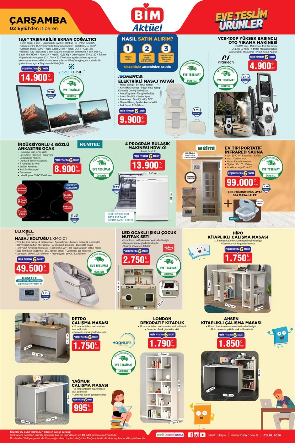 Bi̇m’e Masaj Koltuğu, Masaj Yatağı Ve Sauna Geldi! (3)