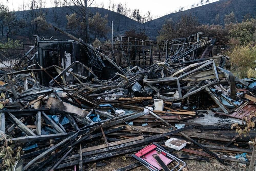 Fethiye’de Yangının Acı Bilançosu Gün Ağarınca Ortaya Çıktı (3)