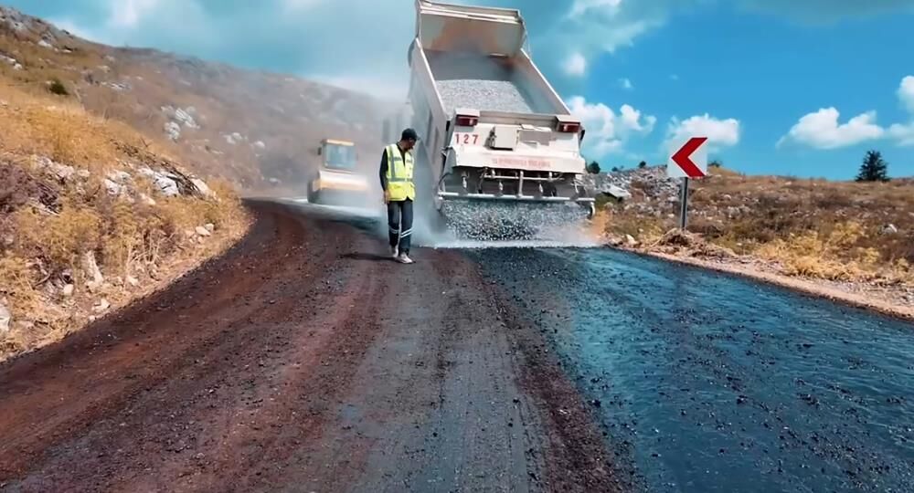 Kozağaç Kavaklıdere Yolunda 16 Kilometrelik Çalışma Tamamlandı (1)