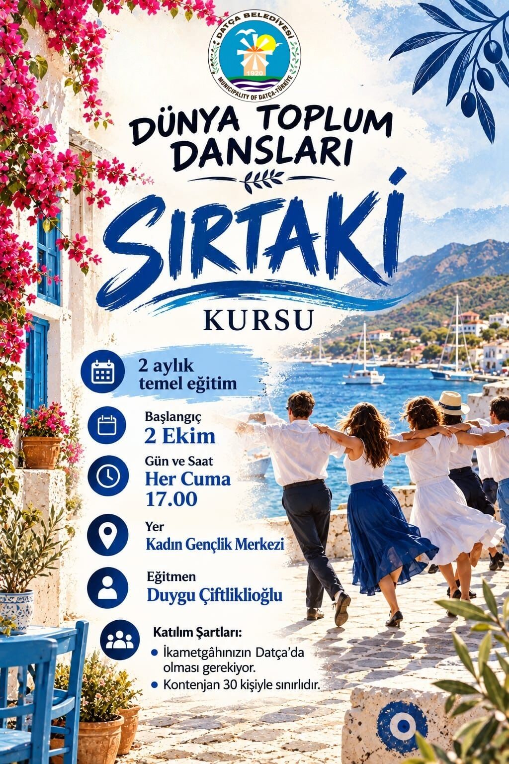 Datça’da Ücretsiz Sanat Ve Müzik Kursları Başlıyor (2)