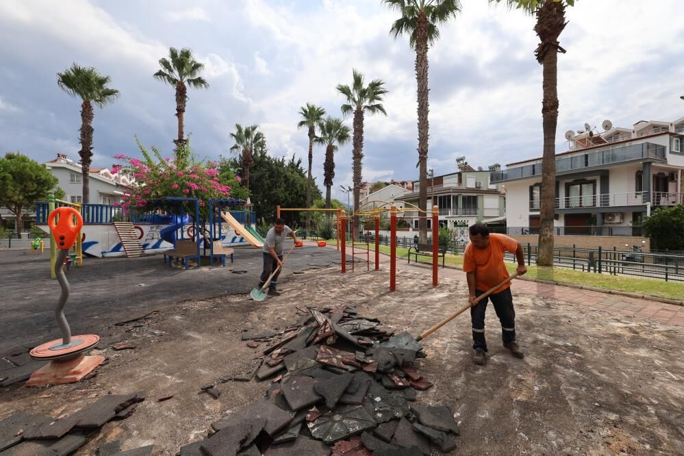 Marmaris’te 16 park yenilenecek