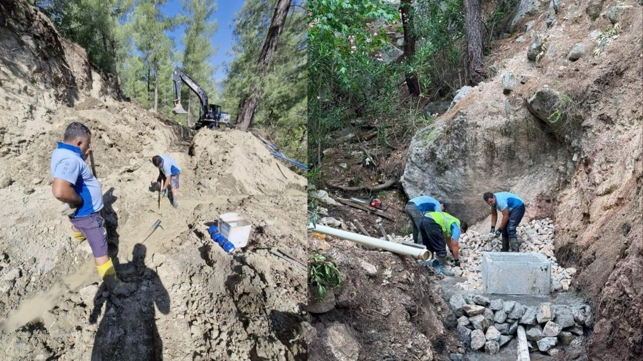 Seydikemer’de iki kaptaj yapısı yenilendi