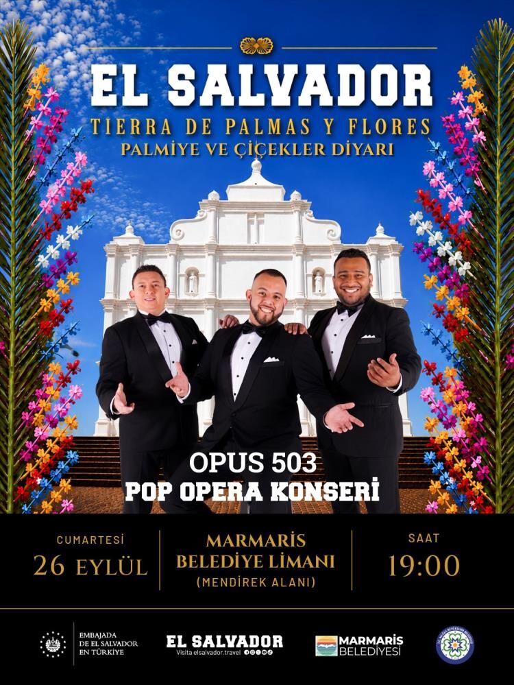 El Salvadorlu Opus 503 Marmaris’te Sahne Alacak